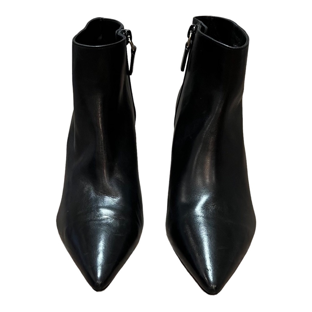 Stuart Weitzman Stuart 75 Pointed Toe Block Heel … - image 3